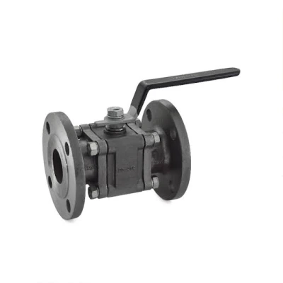 ZOLOTO Cast Steel Three Piece Design Ball Valve, Class-150 (Flanged) (1089)